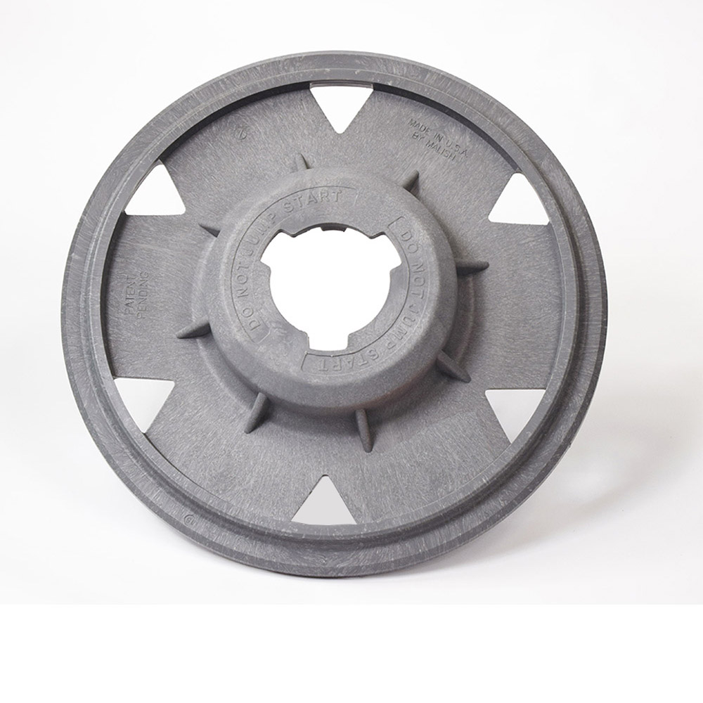Malish 15/" PAD-LOK Driver for 16/" Floor Machines w// Riser and NP9200 Plate